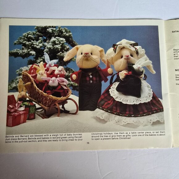 Sock Bunnies Designer Series Craft Pattern Booklet By Quick Publications - Picture 8 of 16